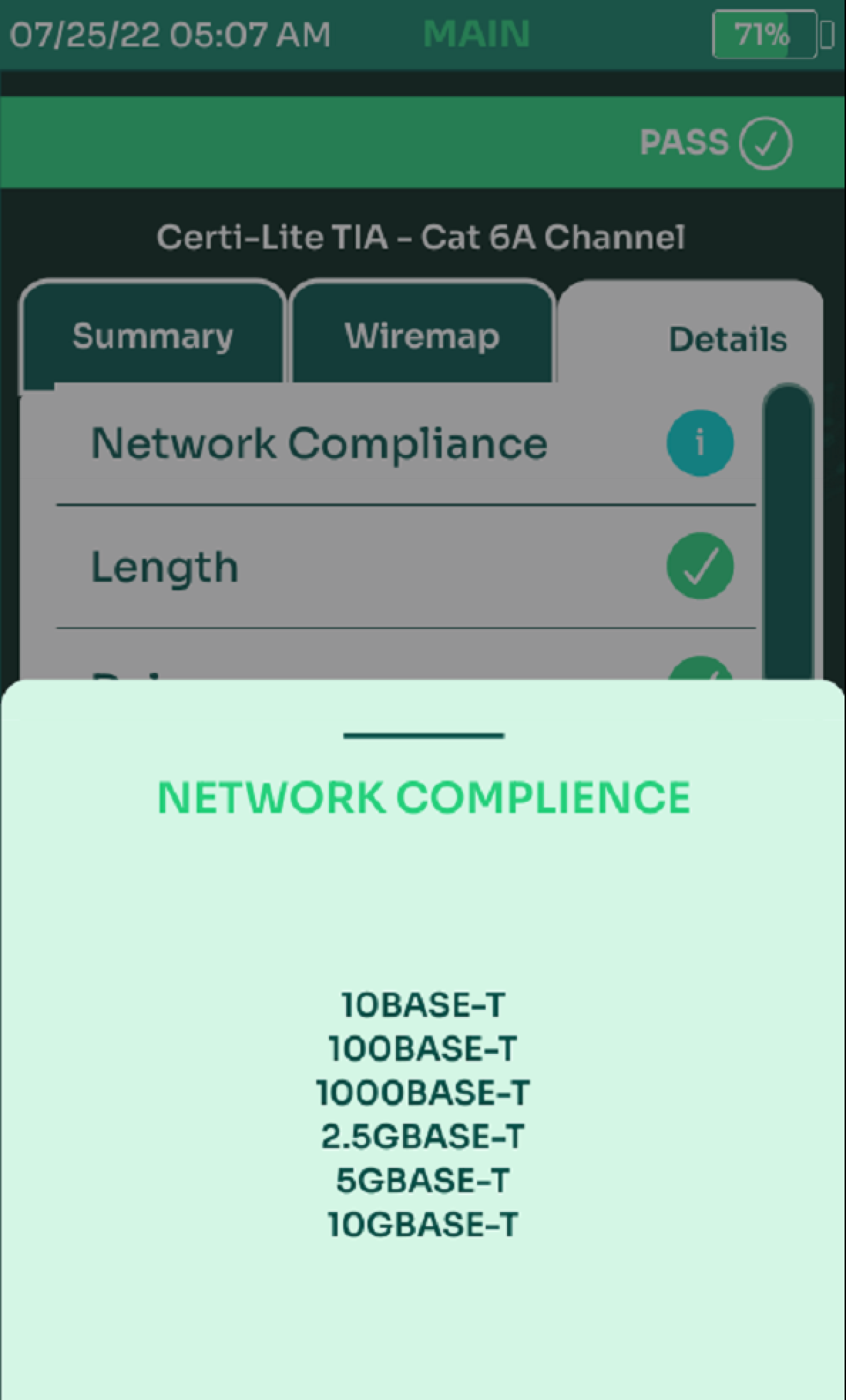 Understanding Test Category Differences 4 Network Compliance